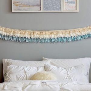 Pottery Barn Boho Feather Garland